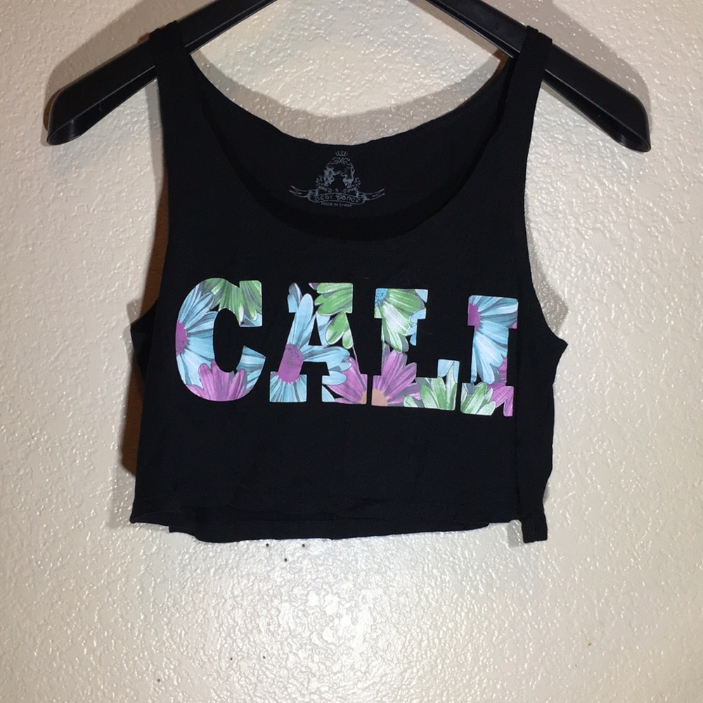 Cali Crop Tank Top